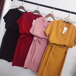 Set váy dáng công sở