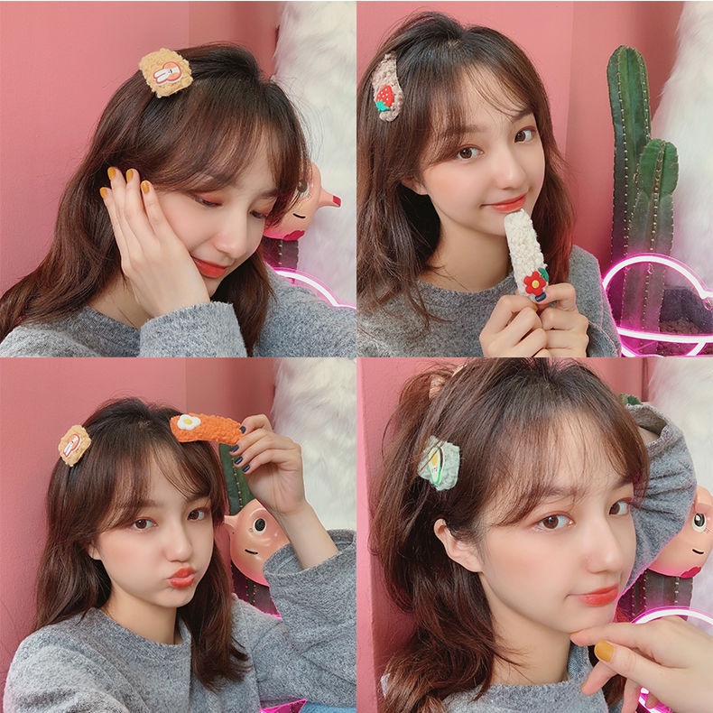 Kẹp Tóc Hoa Đầy Màu Sắc Dễ Thương Cho Bé Gái JP6