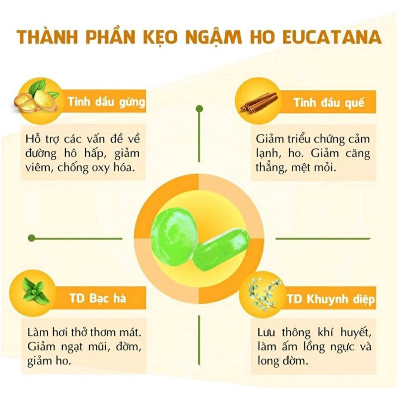 ✅ KẸO NGẬM HO STREPTANA H 100 VIÊN