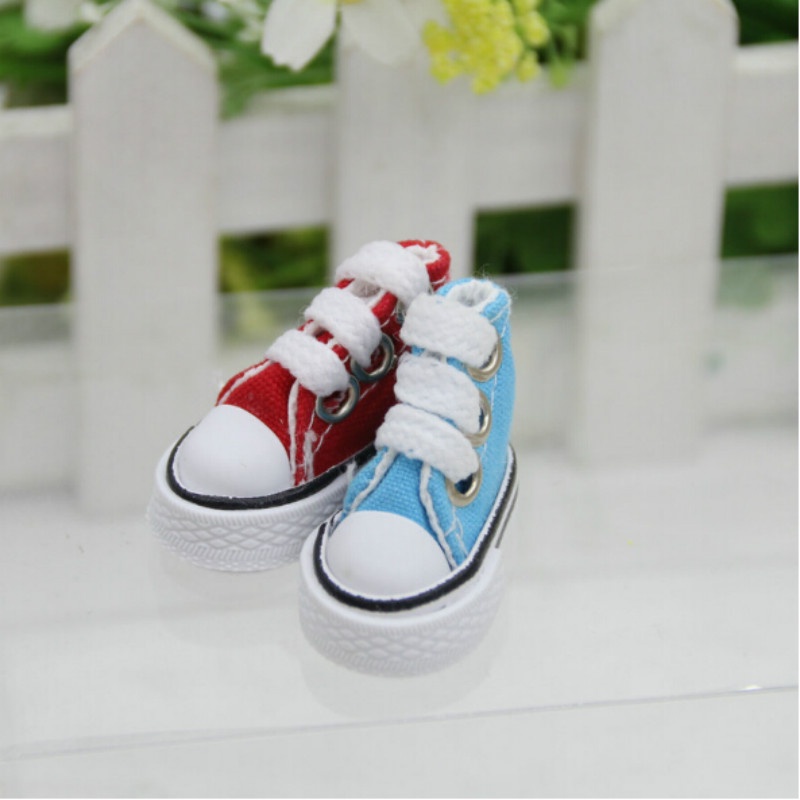 1 Đôi Giày Múa Ba Lê Cột Dây Vải Canvas Dễ Thương 12 Inch Dm2
