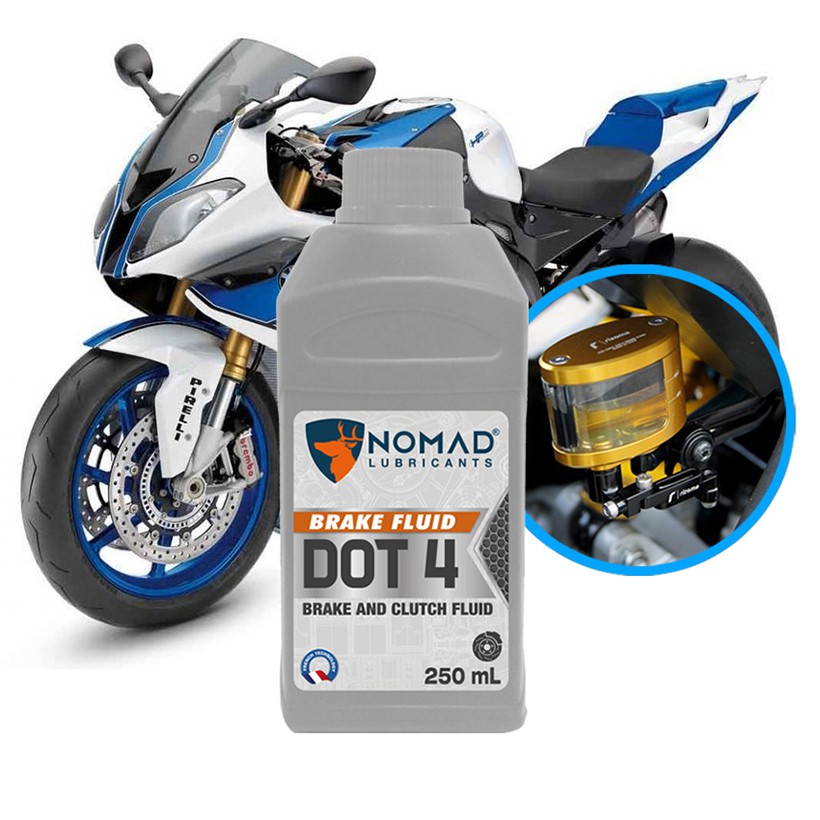 [MUA 1 TẶNG 1] SẢN PHẨM DẦU PHANH NOMAD BRAKE FLUID DOT 4 – DÙNG CHO CẢ PHANH ĐĨA VÀ PHANH TANG TRỐNG