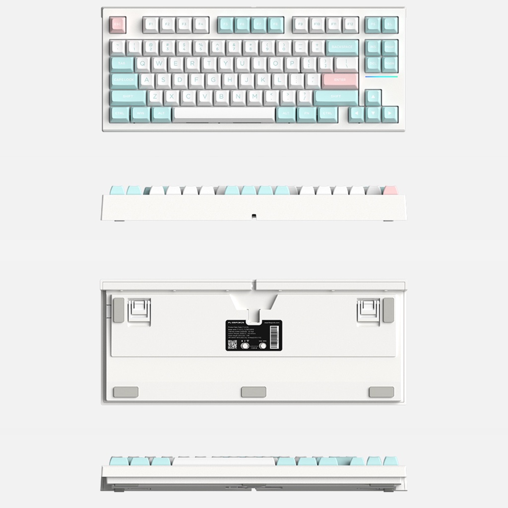 Bàn phím cơ không dây FL-Esport FL750 Hotswap, RGB, bảo hành chính hãng 12 tháng