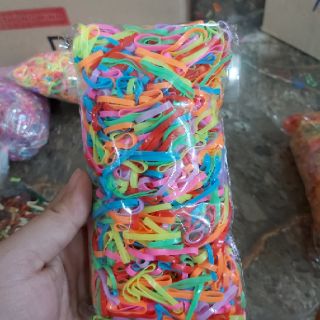 100g thun buộc tóc nhiều màu cho mẹ và bé