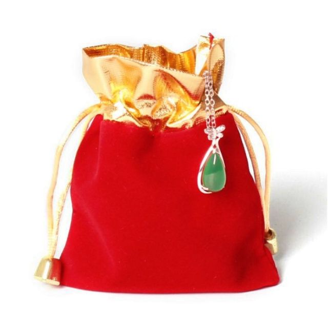 Túi rút nhung may mắn đựng tiền hay trang sức