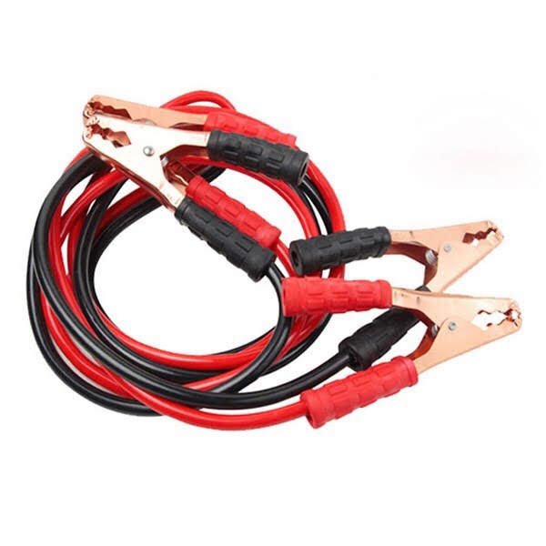 Dây câu bình ắc quy ô tô lõi đồng - 500A, kích điện ắc quy cứu hộ ô tô loại dày 2 mét