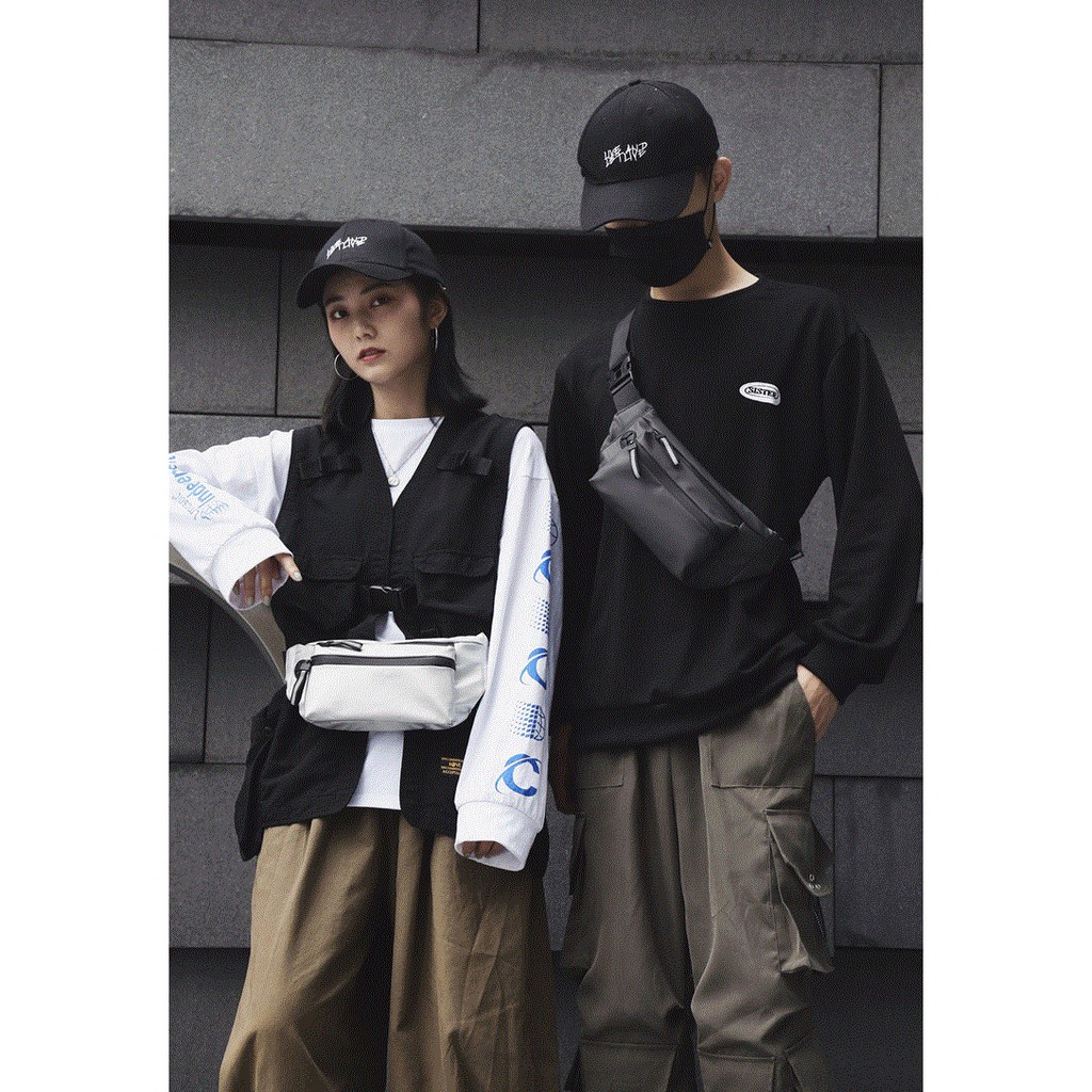 HeyMister - Túi bao tử da cao cấp chống nước chính hãng HeyMister Unisex Bumbag T02