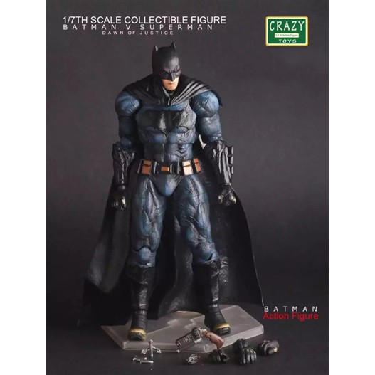 MÔ HÌNH CRAZY TOY BATMAN BVS