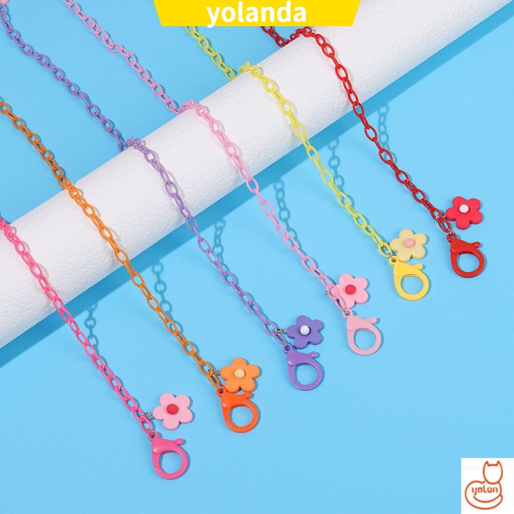 Dây đeo mắt kính bằng acrylic chống trượt nhiều màu tùy chọn tiện dụng cho học sinh / văn phòng