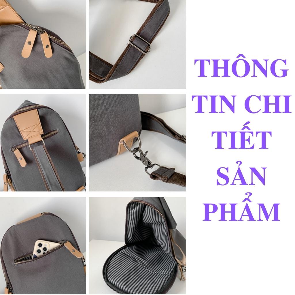 Túi đeo chéo nữ đi chơi đi học cao cấp dễ thương đựng vừa Ipad TDC07