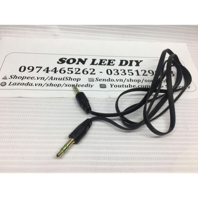 DÂY TAI NGHE 3.5 2 đầu