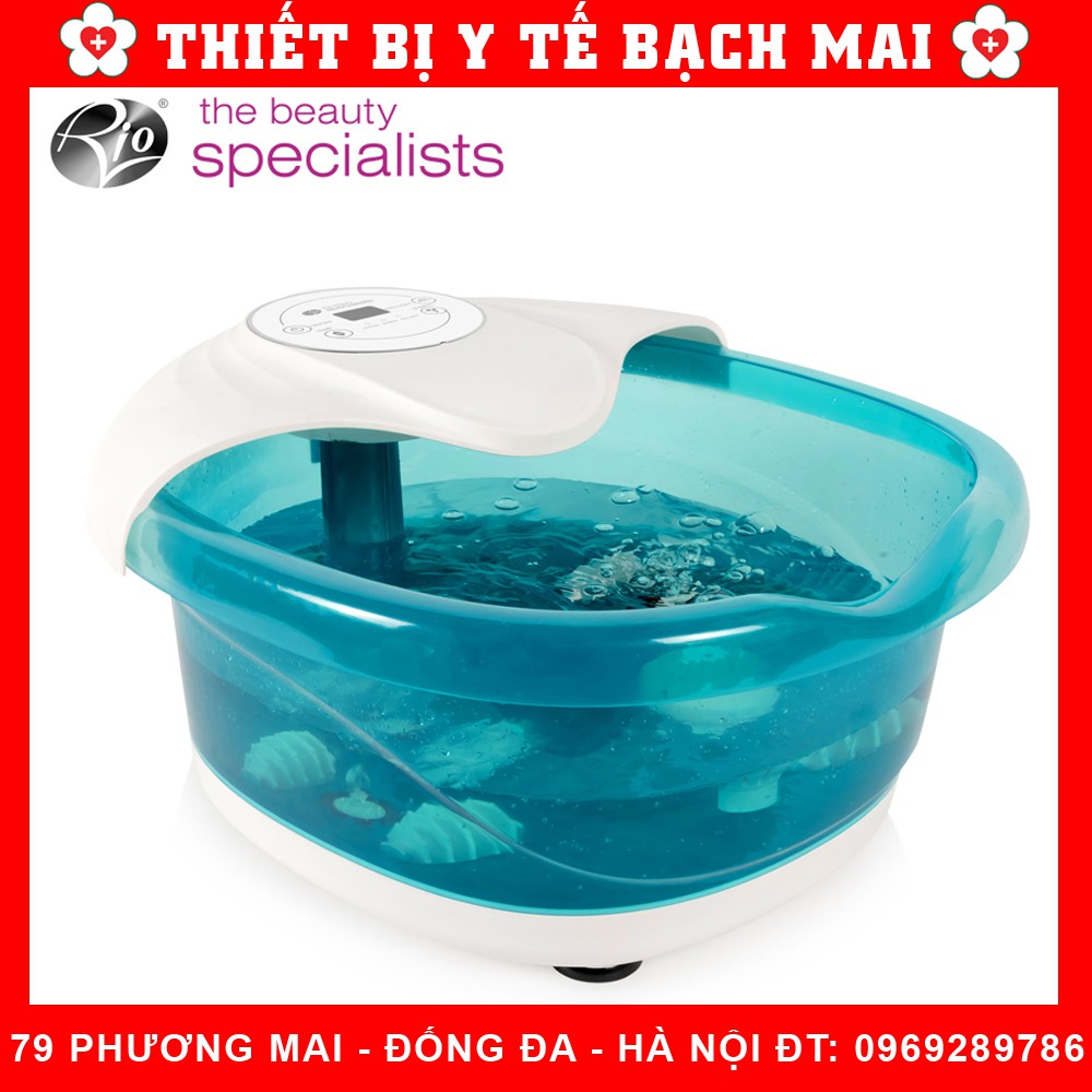 Bồn Ngâm Chân Rio FTBH5 [BẢO HÀNH 02 NĂM + Tặng 02 Thảo Dược Ngâm Chân 200k]