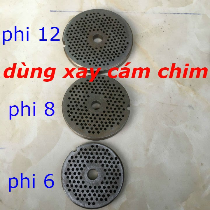 Phụ kiện máy xay - mặt lưới xay thức ăn cho chim