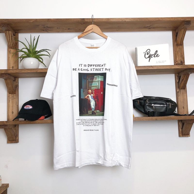 Áo thun nam nữ Street Boy City Cycle - Áo thun tay lỡ Unisex form rộng Local Brand | BigBuy360 - bigbuy360.vn