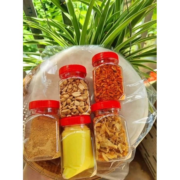 Combo 500g bánh tráng phơi sương bơ tép hành phi và ngũ vị