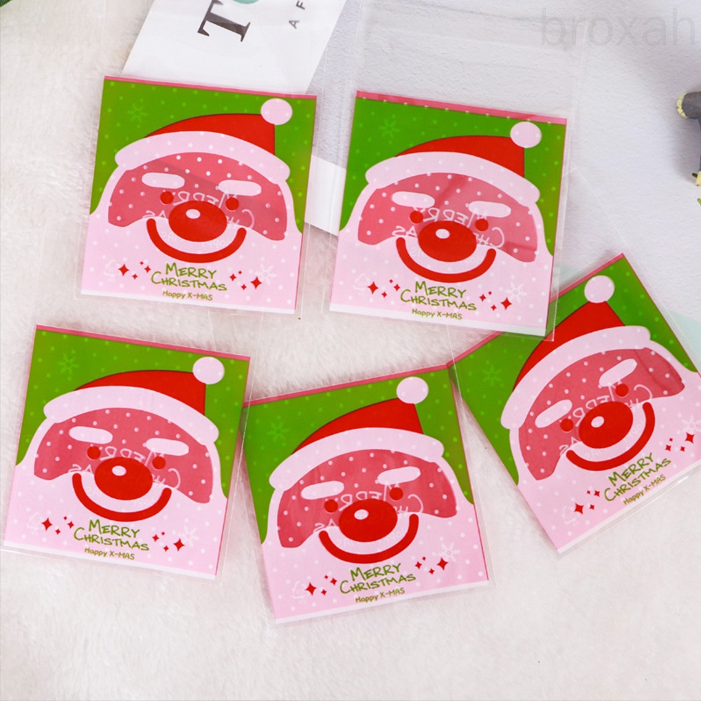 Set 100 túi nhựa trong suốt đựng thực phẩm có thể tái sử dụng tiện lợi