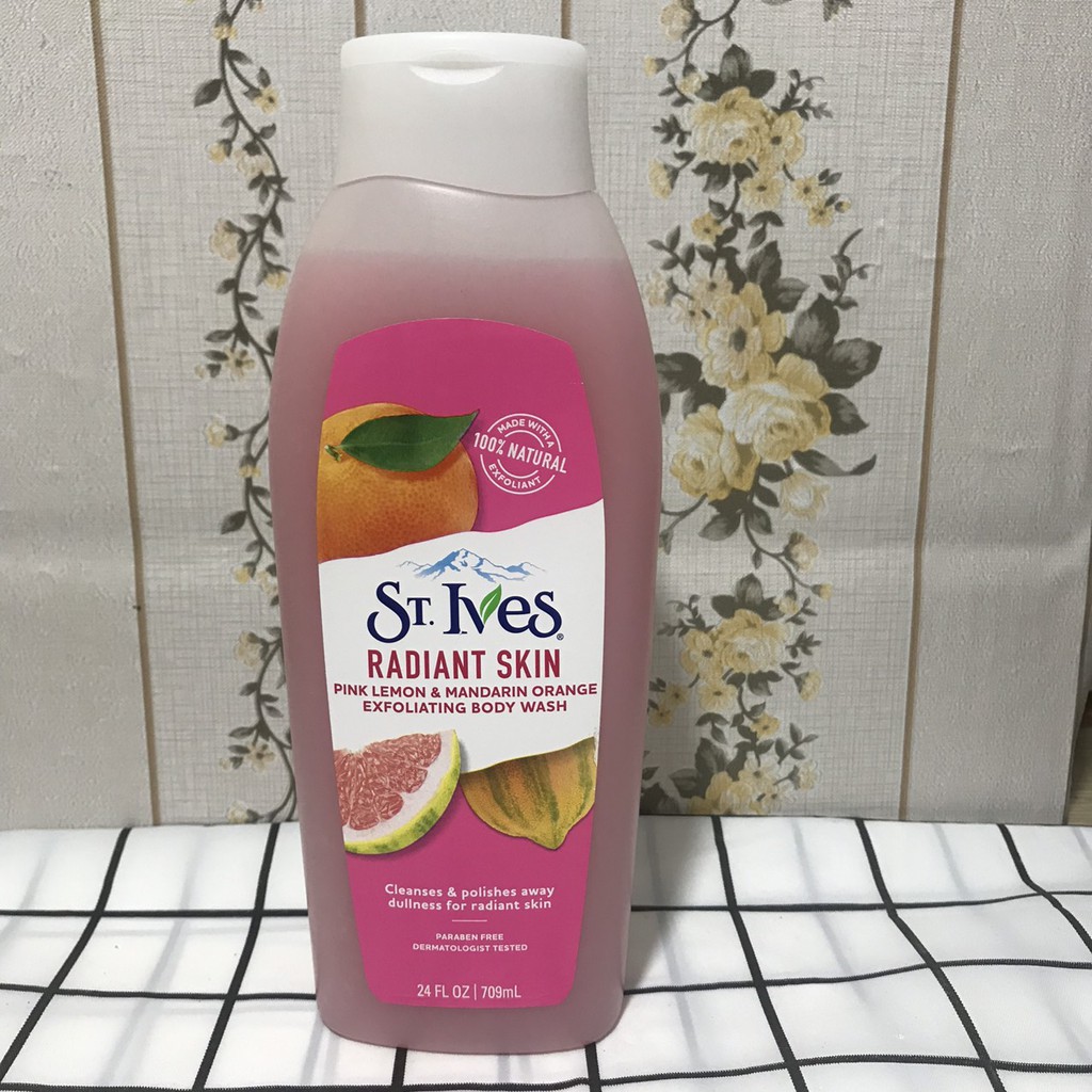 [MẪU MỚI]Sữa tắm ST. Ives Body Wash (650ML-709ML)