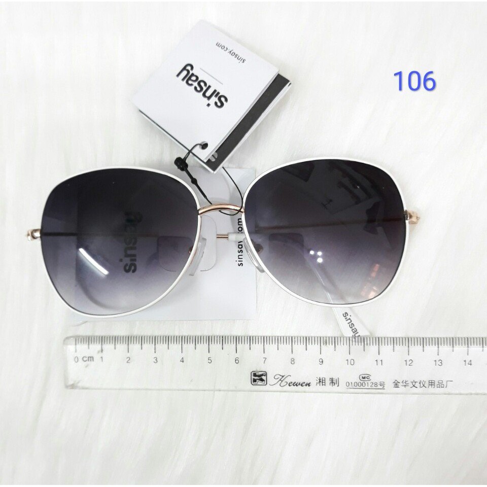 Kính Sinsay lỗi thanh lý còn 90k có mail mua hàng của web chính hãng