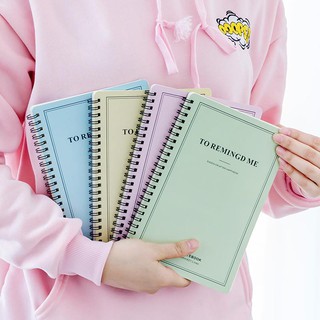 Sổ tay lò xo A5 remind me