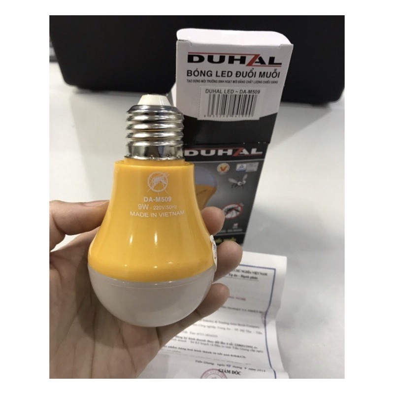 COMBO 5 Bóng LED đuổi muỗi 9W Duhal DA-M509 - Tác dụng đến 90% (Hàng công ty chính hãng)