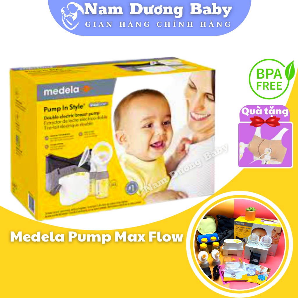 Máy hút sữa Medela Pump Instyle Maxflow bản đầy đủ [full option] Newseal - mới nguyên tem, nhập khẩu USA