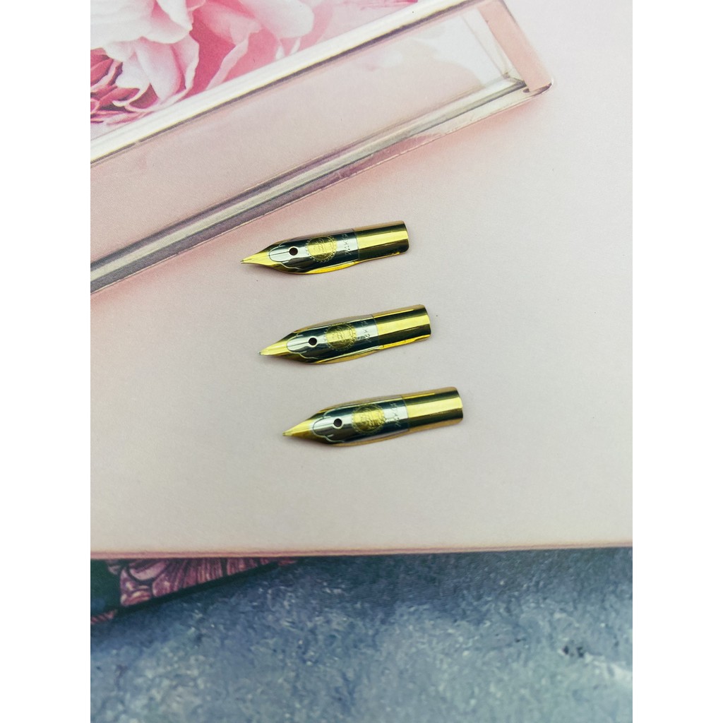 Ngòi bút máy thay thế I Ngòi hoa vàng