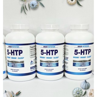 Arazo Nutrition 5-HTP 200mg Plus 120V điều hoà cảm xúc, giảm stress, ngủ ngon