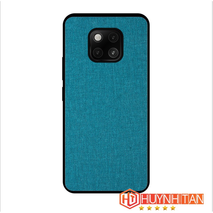 Ốp lưng Huawei Mate 20 Pro , Mate 20 chống sốc vân Vải Jean cao cấp (Full màu)