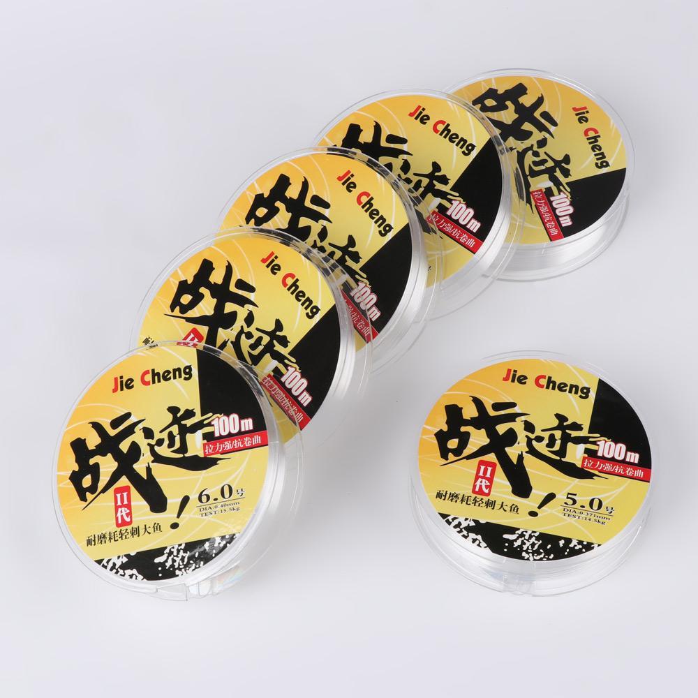 Cuộn Dây Câu Cá Sợi Nylon Co Giãn Vô Hình