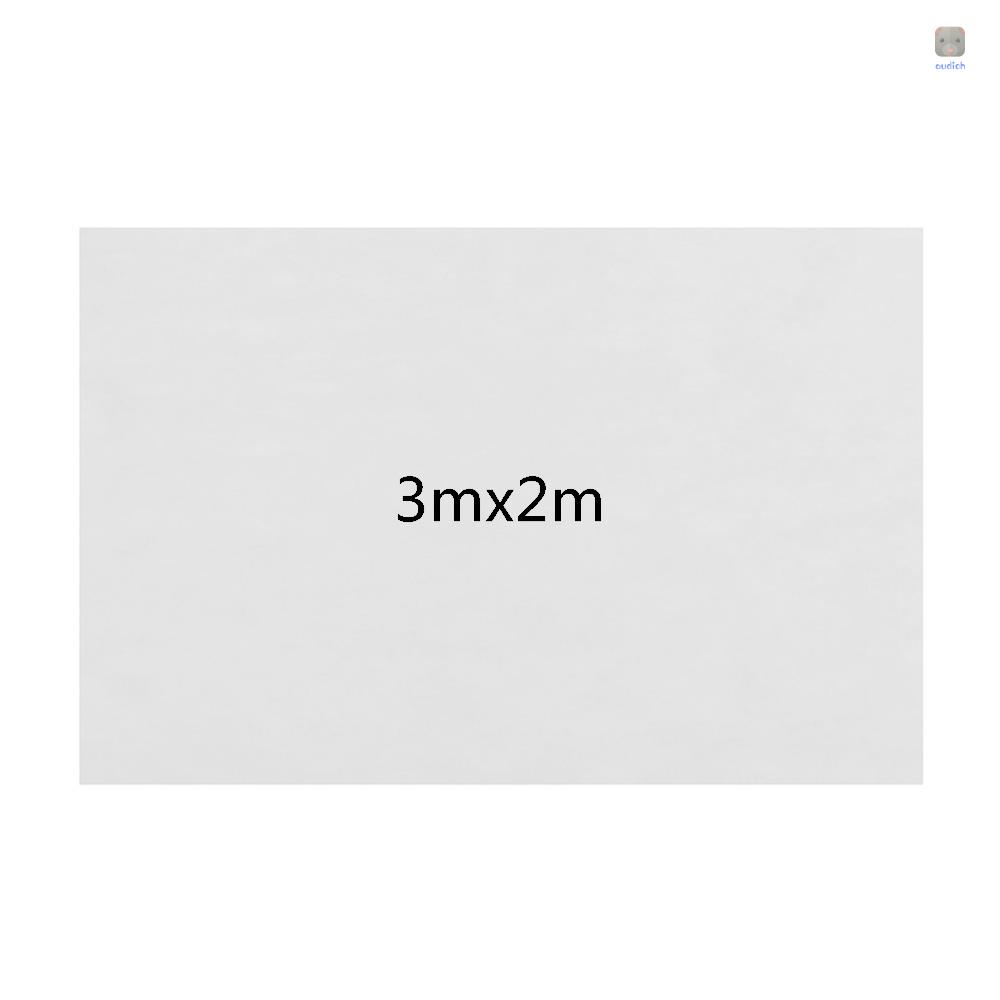 Phông nền chụp ảnh bằng vải không dệt màu trắng mới 3*2M