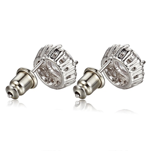 Đôi bông tai nữ đính đá sang trọng