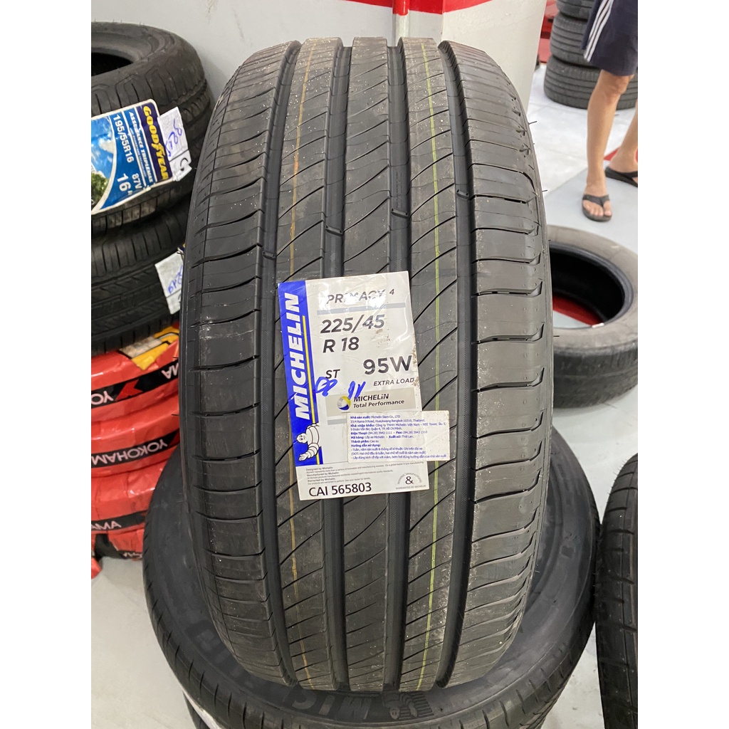 Lốp xe Michelin 225/45R18 Primacy 4St