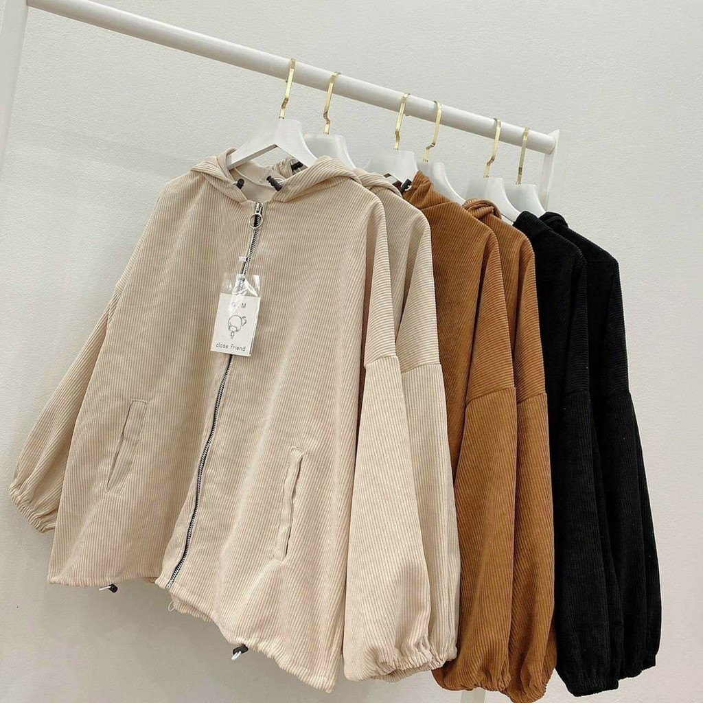 Áo Bomber Nhung Gân Nhiều Mẫu form rộng ulzzang áo khoác Nhung nam nữ cực đẹp Guvia Unisex