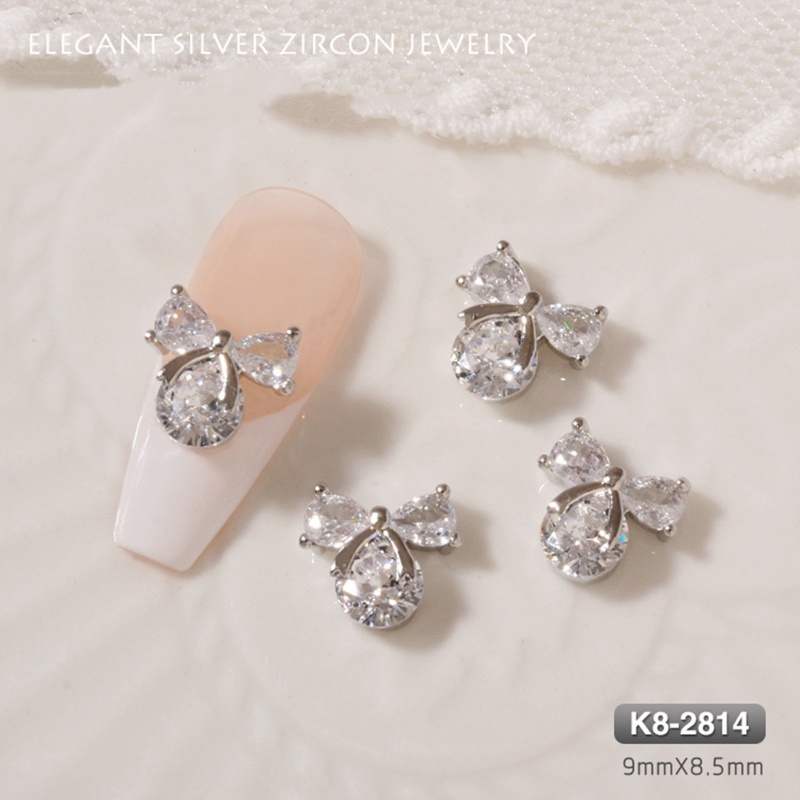 Phụ Kiện Đá Zircon Trang Trí Móng Tay Nghệ Thuật