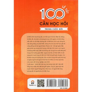 100 Lễ Tiết Cần Học Hỏi Trong Cuộc Đời