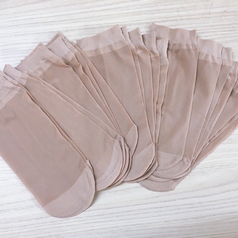 Set 10 Đôi Tất Da Chân Hàn Quốc Siêu Dai Siêu Bền Đi Thật Chân