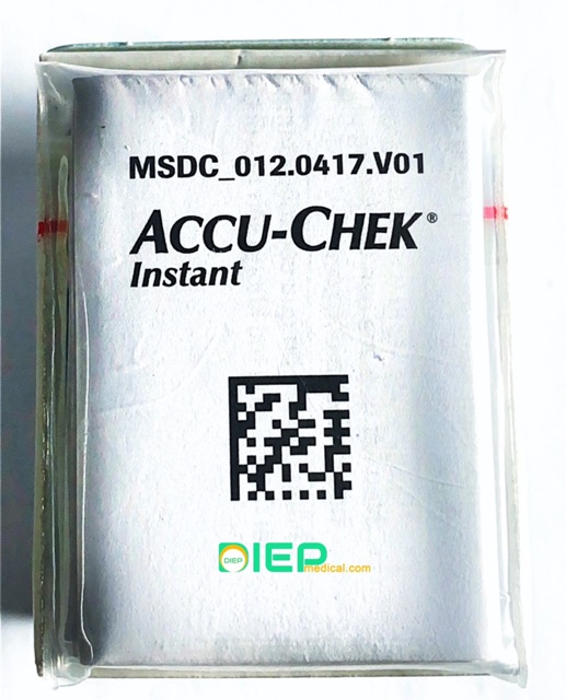 ✅ ACCU -CHEK INSTANT HỘP 25 QUE HOẶC HỘP 50 QUE - Que thử đường huyết chính hãng