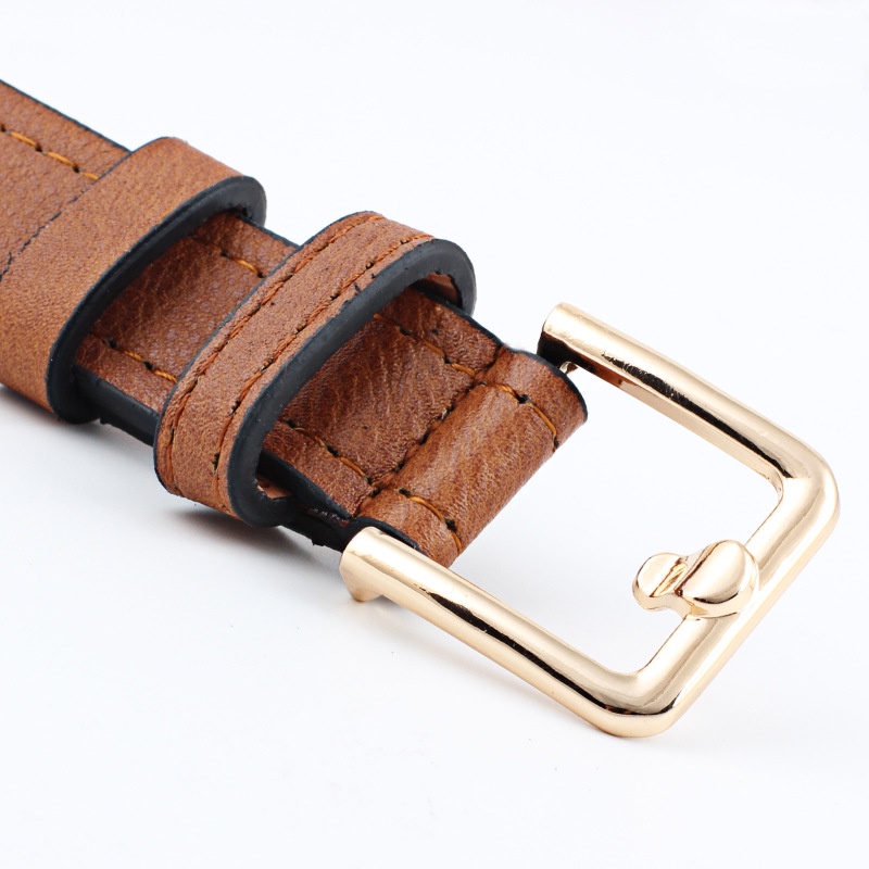 Thắt Lưng Không Kim Đục Lỗ Nhiều Màu Thời Trang Hàn Quốc Cho Nữ