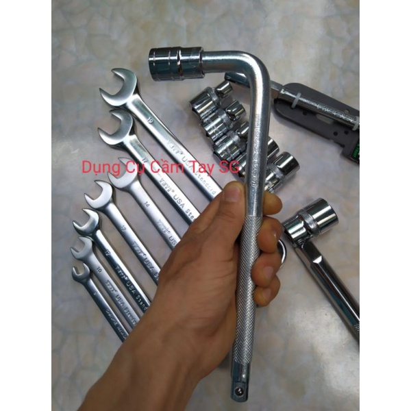 Bộ dụng cụ sửa chữa ô tô xe máy 18 Chi tiết