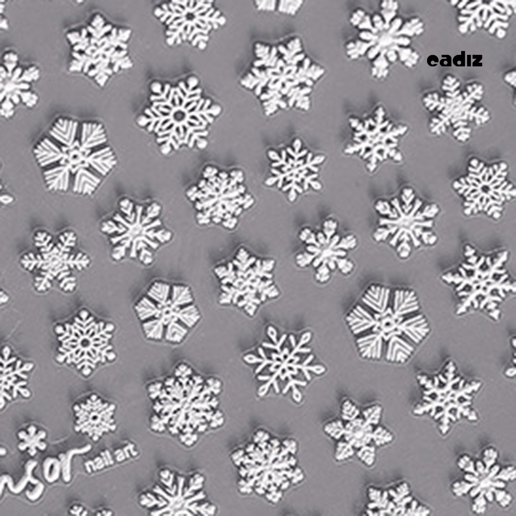 Miếng Dán Trang Trí Móng Tay 5D Hình Lông Vũ Không Phai Màu