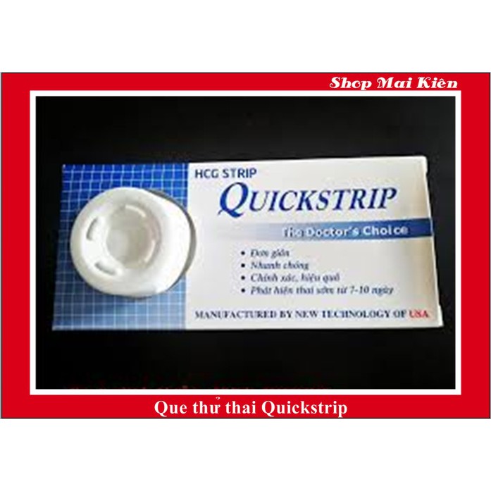 Giá sỉ Que thử thai Quickstrip, Quickseven