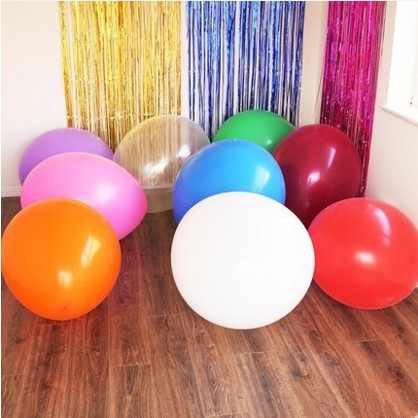 Bóng Jumbo cao su siêu to khổng lồ, nhiều màu sắc 90cm PK35