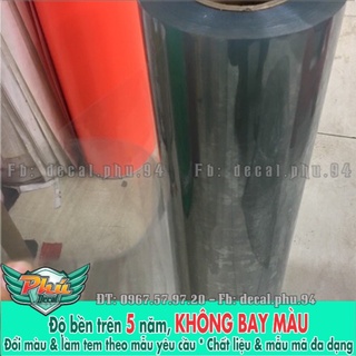 Decal Trong 30x50cm Dán Xe, Đện thoai ,láp tốp ...vv -1