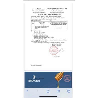 Siro Ho Brauer Chesty Cough Giảm Ho Có Đàm Dạng Lỏng  Date tháng  6/2023
