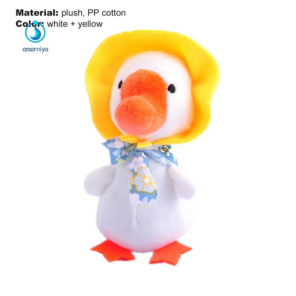 Thú Nhồi Bông Hình Vịt Con Mềm Mại Dễ Thương