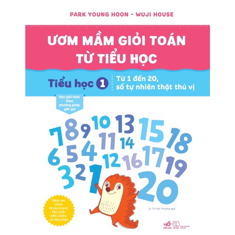 Sách - Bộ Ươm mầm giỏi toán từ tiểu học (06 cuốn lẻ) ( Nhã nam)