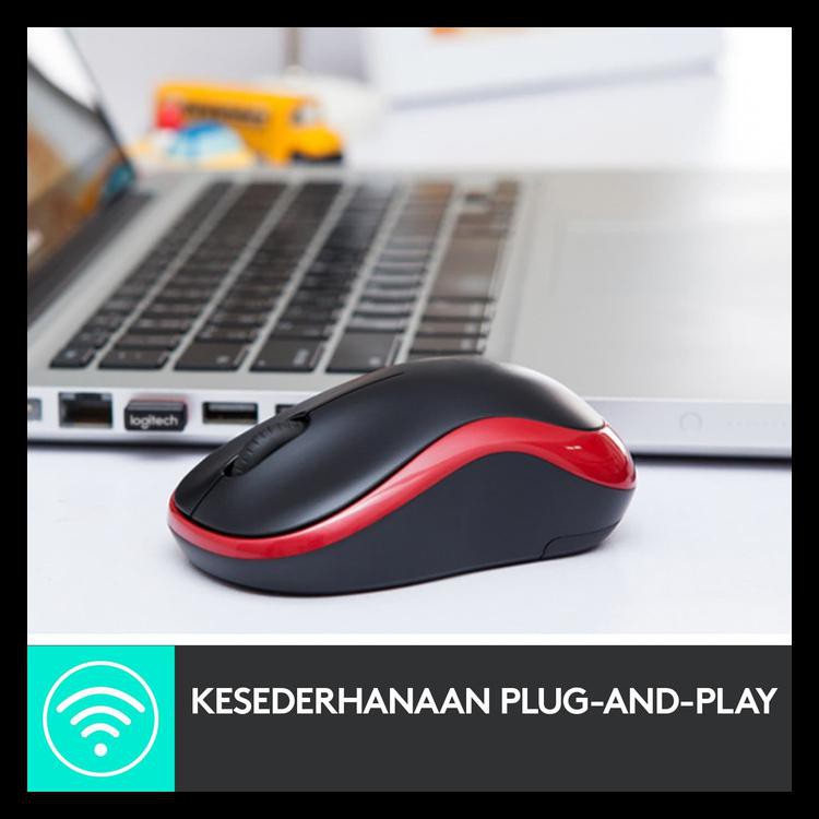 Chuột Không Dây Logitech M185 Chính Hãng 100% / M 185-665 | BigBuy360 - bigbuy360.vn