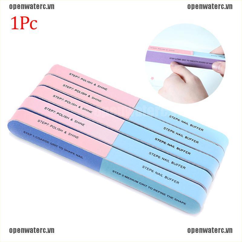 1 Xốp Dũa Móng Tay Dạng Khối 7 Chế Độ