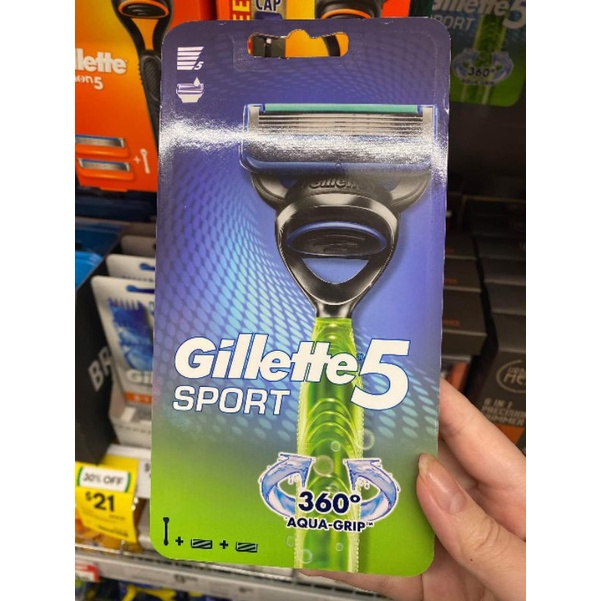 Dao cạo râu Gillette 5 sport 5 lưỡi