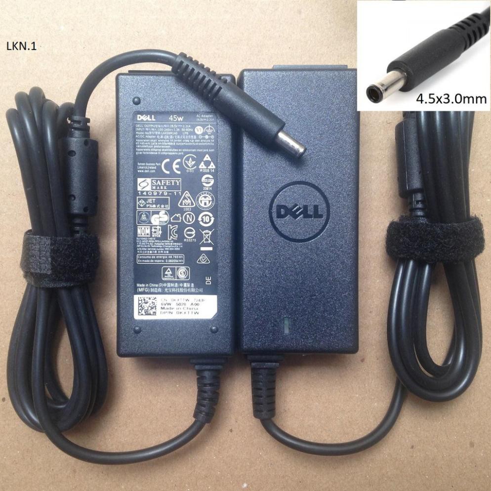 ⚡️ Sạc ZIN ] Sạc laptop dell 19.5V 2.31A (45W) Adapter Inspiron 3451 3452 3458 5468 3567 3558 5452 5455 5458 5459 XPS 13