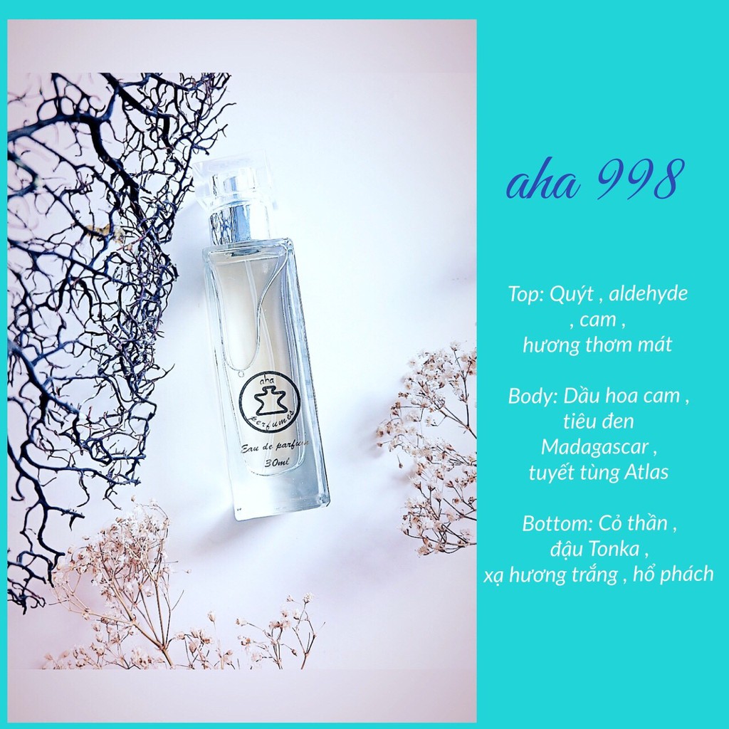 Nước hoa nam Aha998 AHAPERFUMES - gợi nhớ dòng sản phẩm Allure Sport Pour Homme